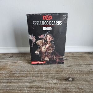 NEW Dungeons & Dragons Spellbook Cards Druid